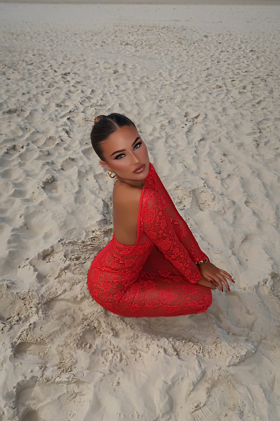 Louella 3 Piece - Red