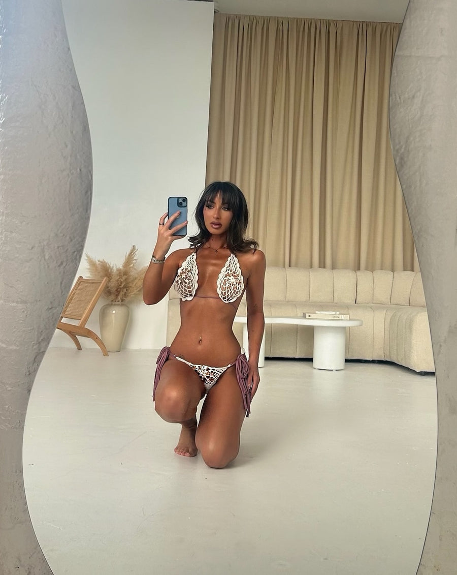 Ebonie Jewel Bikini - Mauve