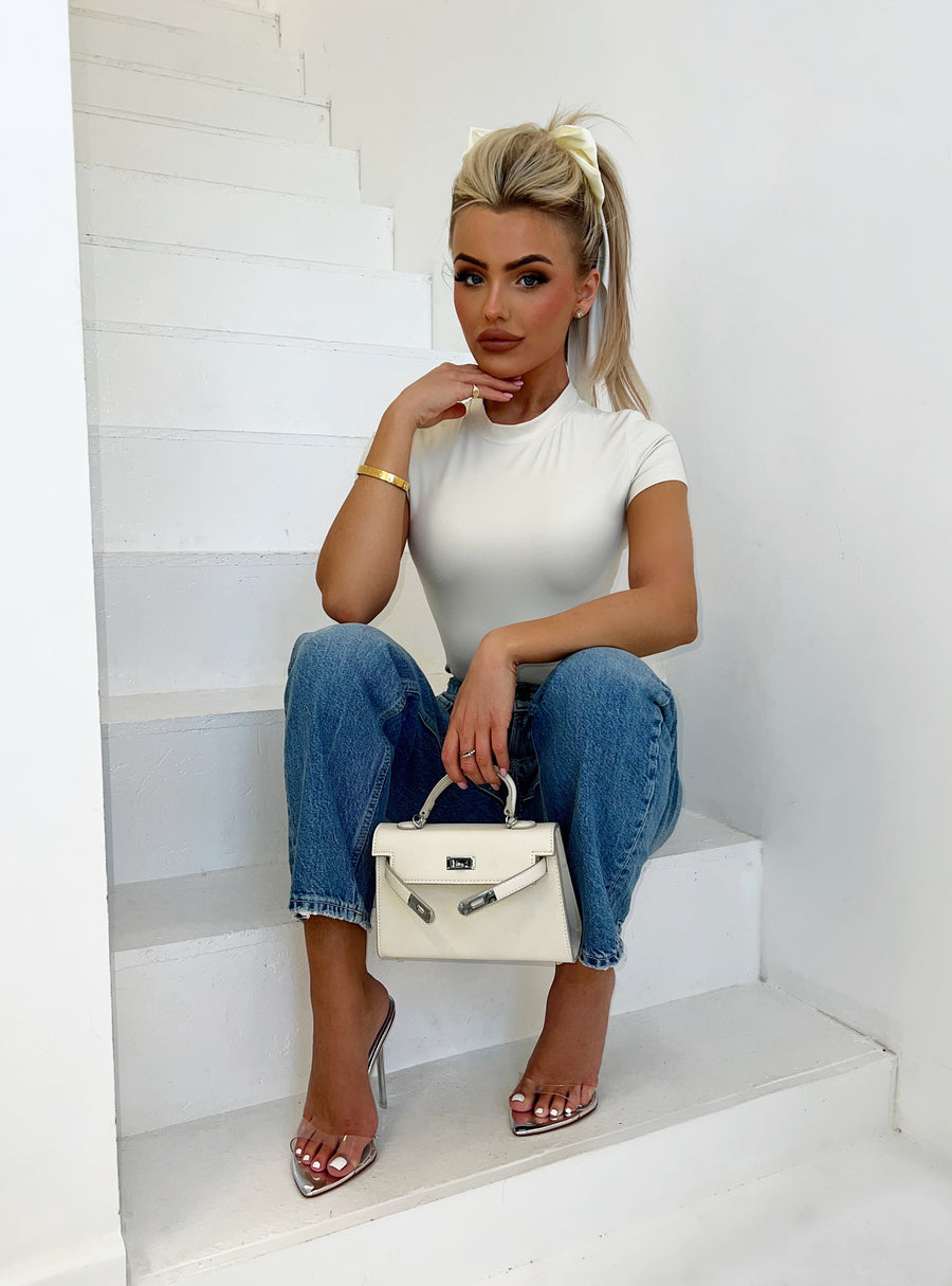 Sorelle Naked Luxe Heels - Clear