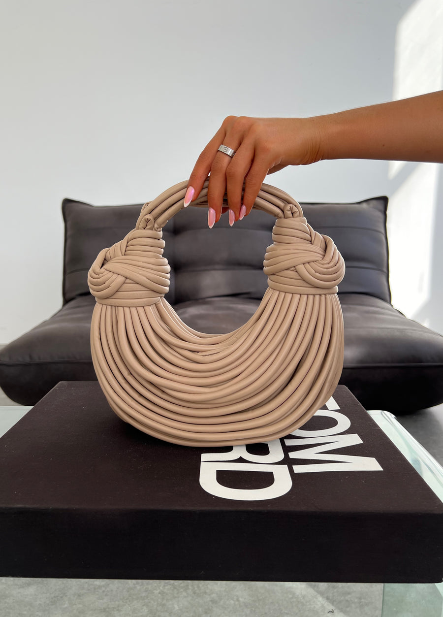 Knox Strappy Bag - Nude