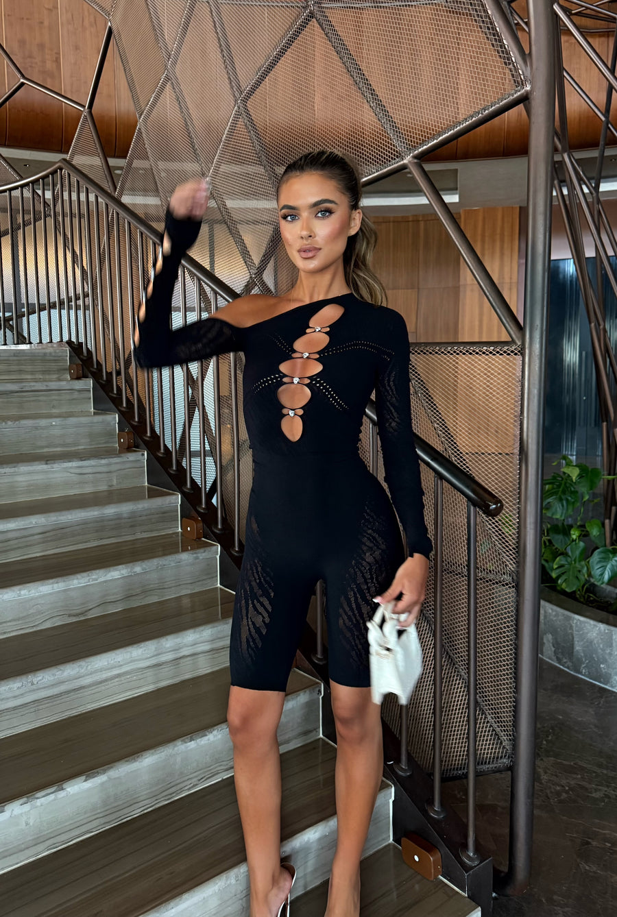 Amara Playsuit - Black