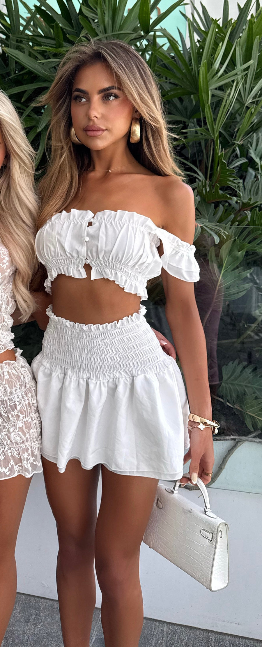 Lila Two Piece - White