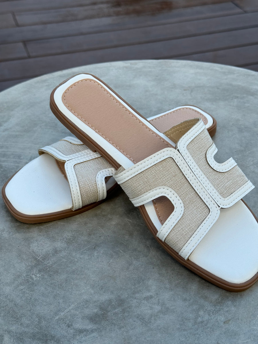 Carys Sandals - White