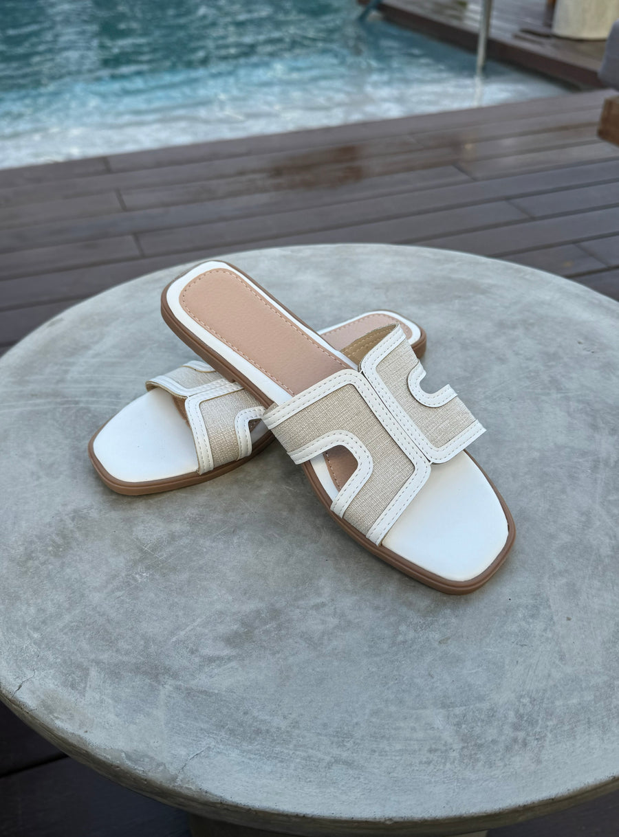Carys Sandals - White