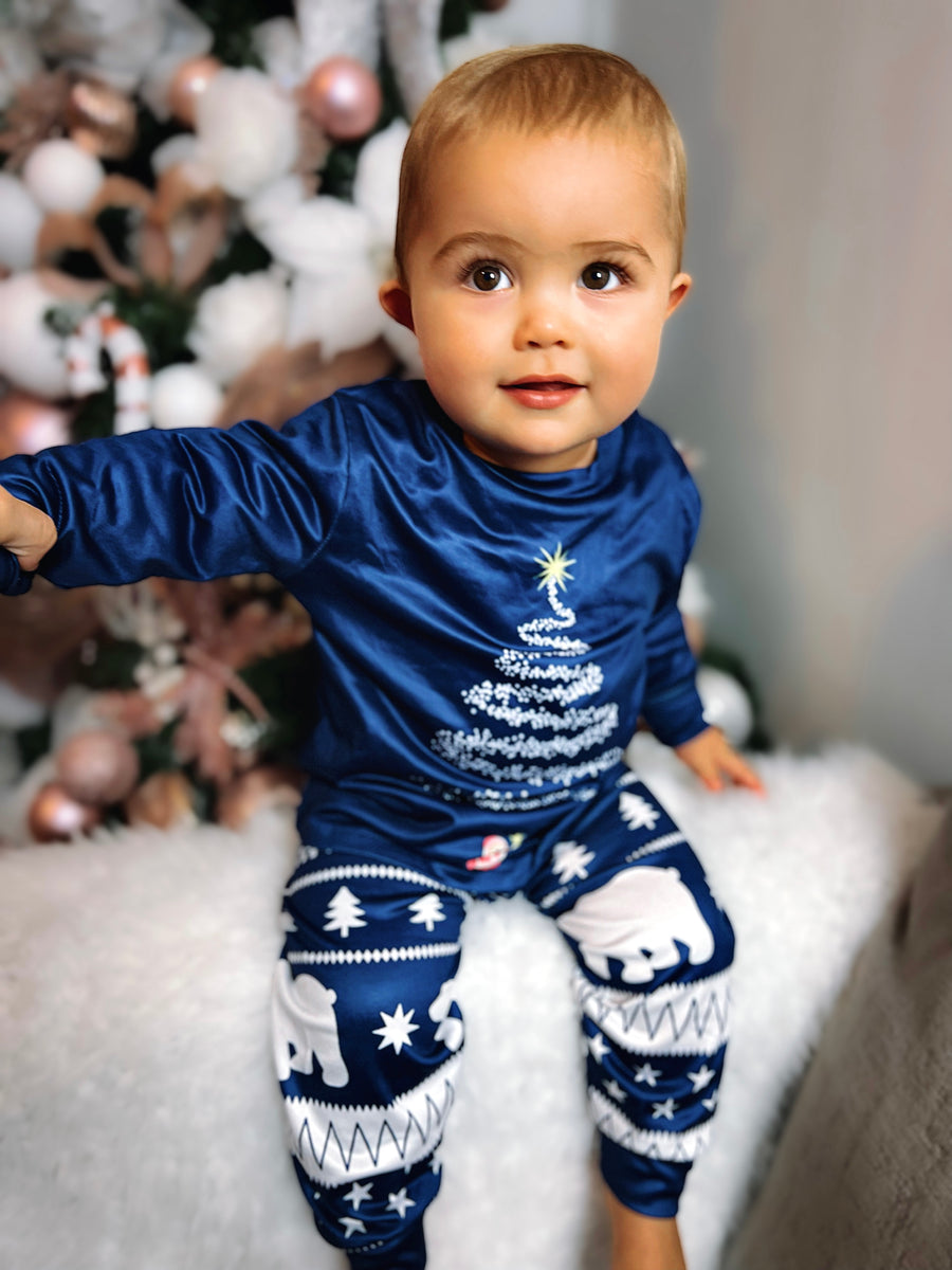 Family Christmas Pyjamas - Blue (SALE)