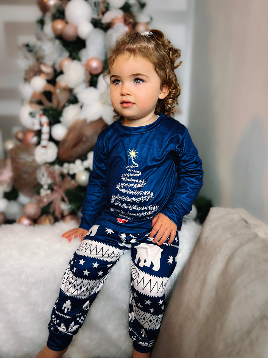 Family Christmas Pyjamas - Blue (SALE)