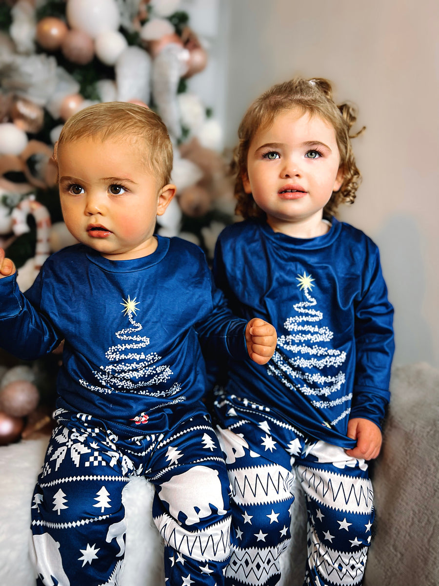 Family Christmas Pyjamas - Blue (SALE)