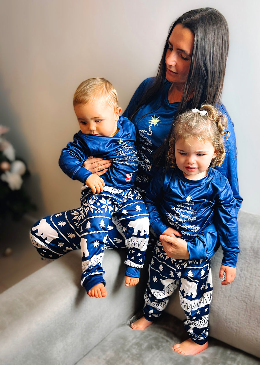 Family Christmas Pyjamas - Blue (SALE)