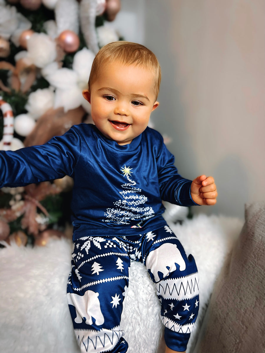 Family Christmas Pyjamas - Blue (SALE)