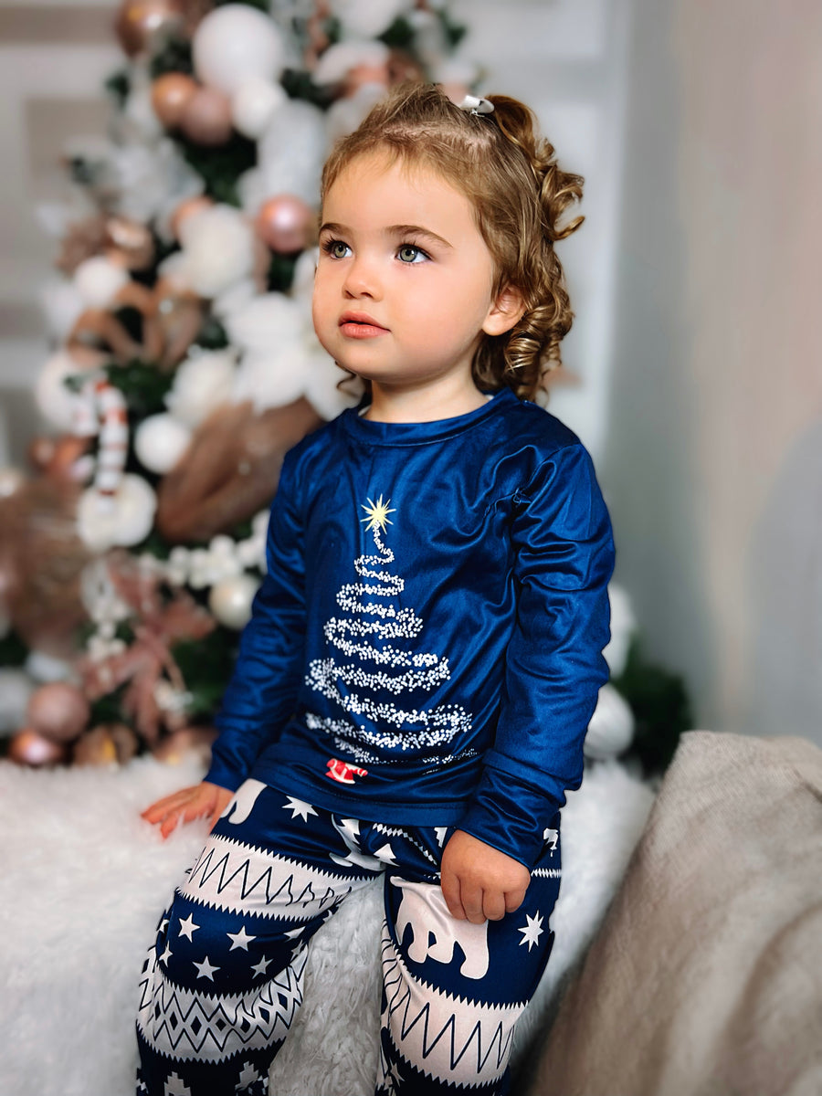 Family Christmas Pyjamas - Blue (SALE)