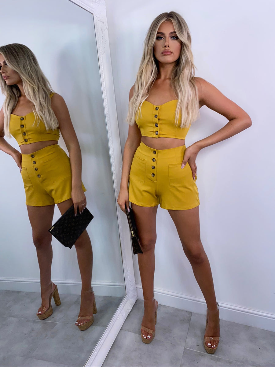 Zara Two Piece - Mustard