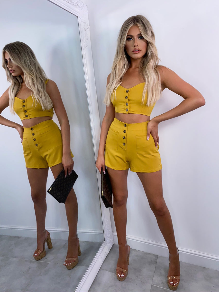 Zara Two Piece - Mustard