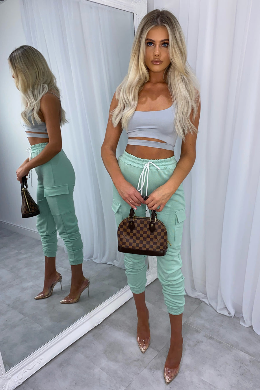 Nicky Cargo Joggers - Mint
