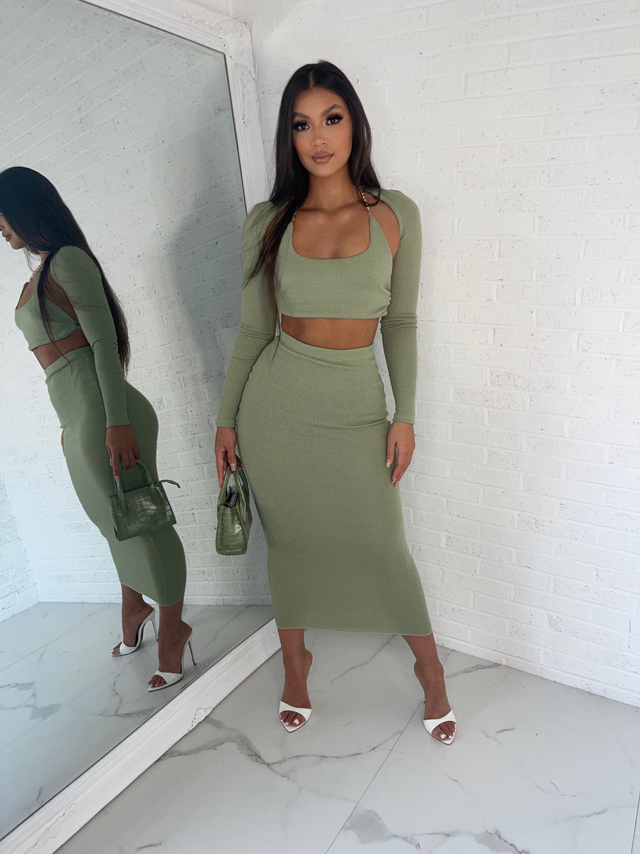 Kirstin 3 Piece - Green
