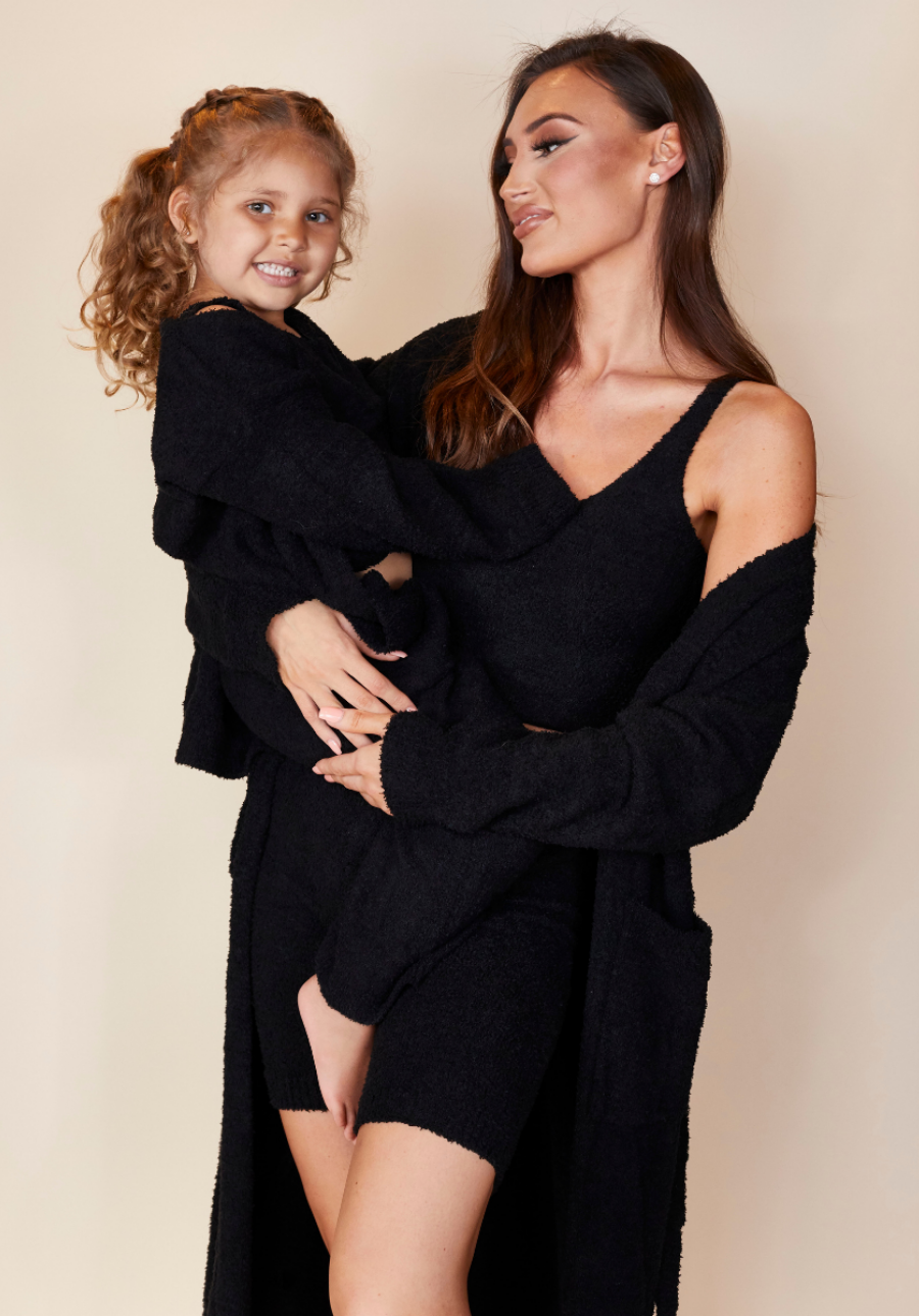 Lilly Three Piece Set - Black (SALE)