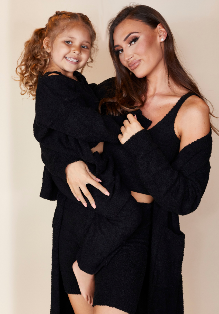 Lilly Three Piece Set - Black (SALE)