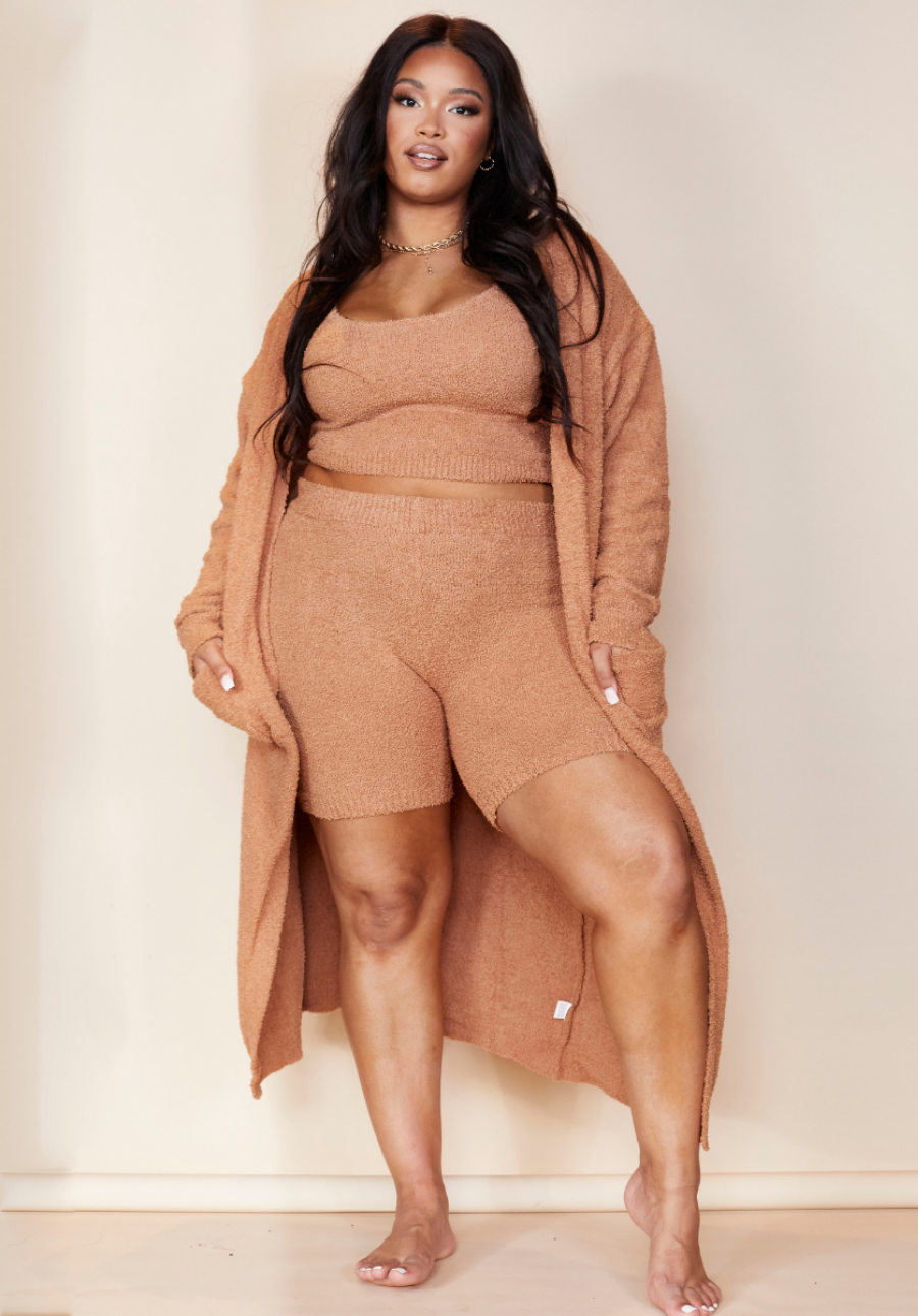 Lilly Three Piece Set - Tan