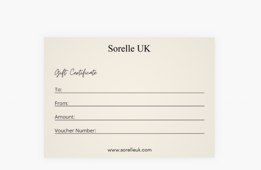 Gift Certificate