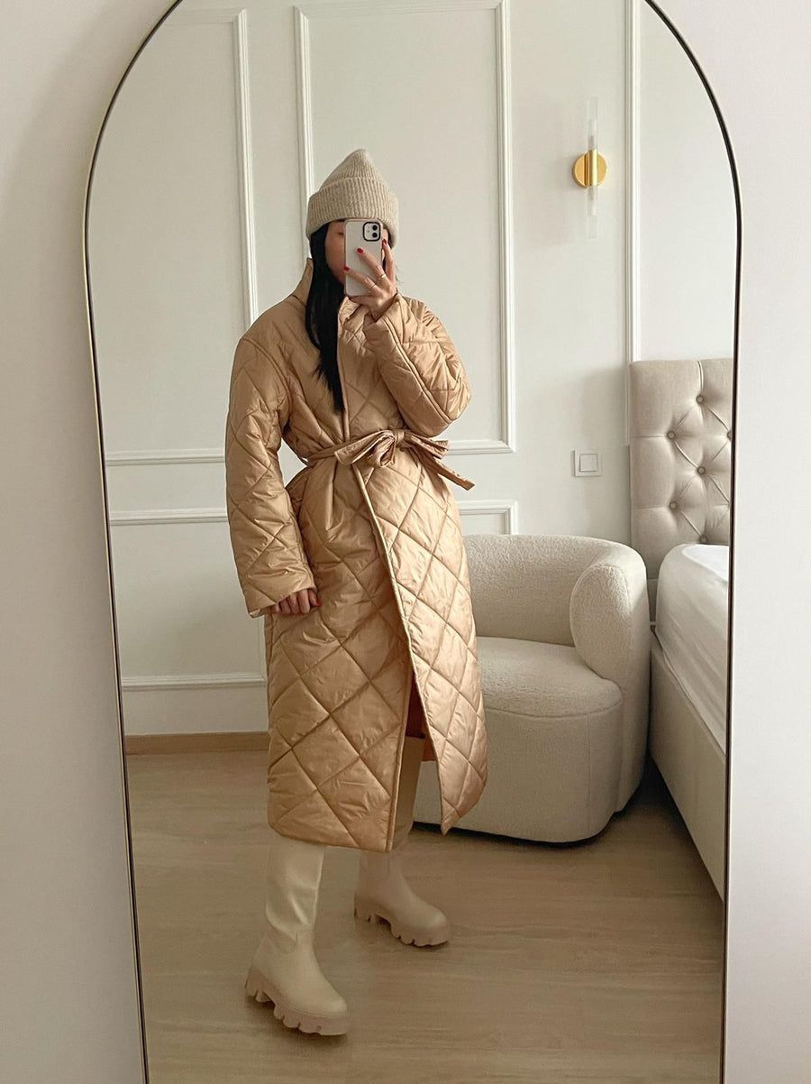 Tyler Coat - Nude