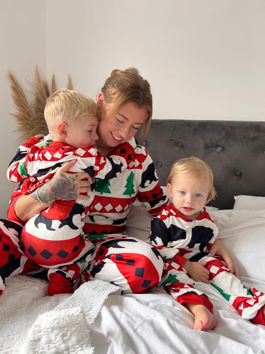 Family Christmas Pyjamas - Green (SALE)