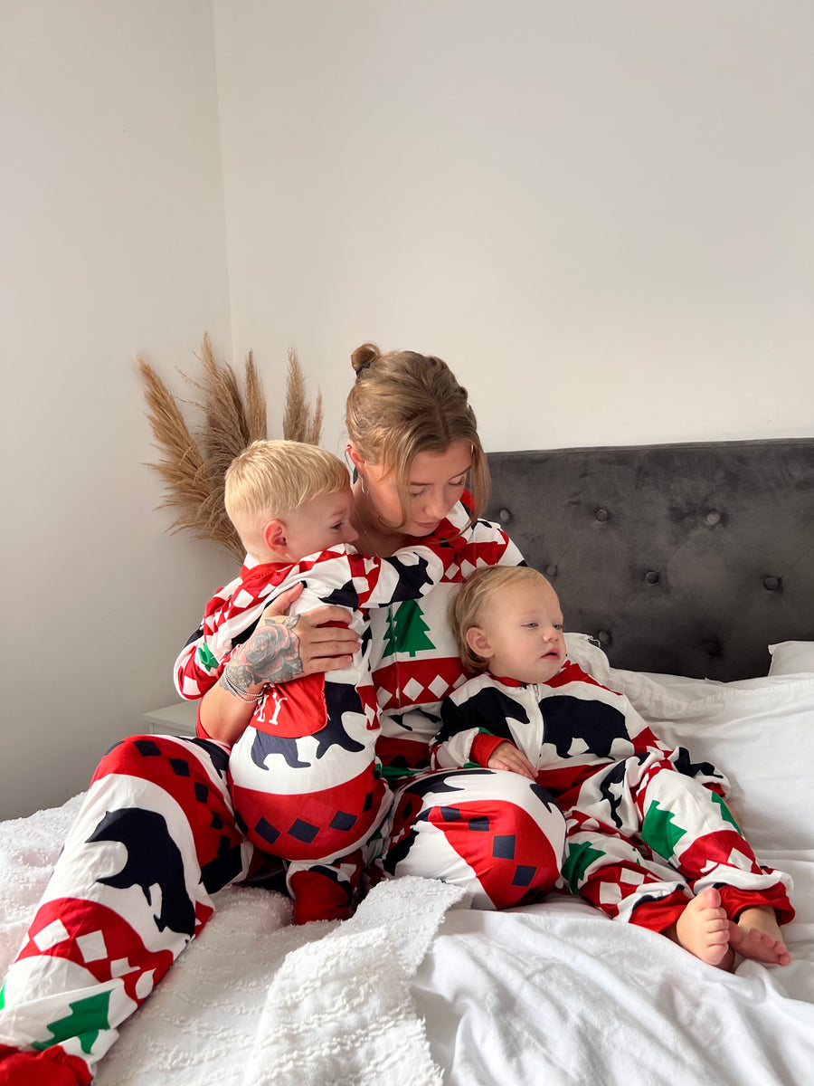 Family Christmas Pyjamas - Green (SALE)