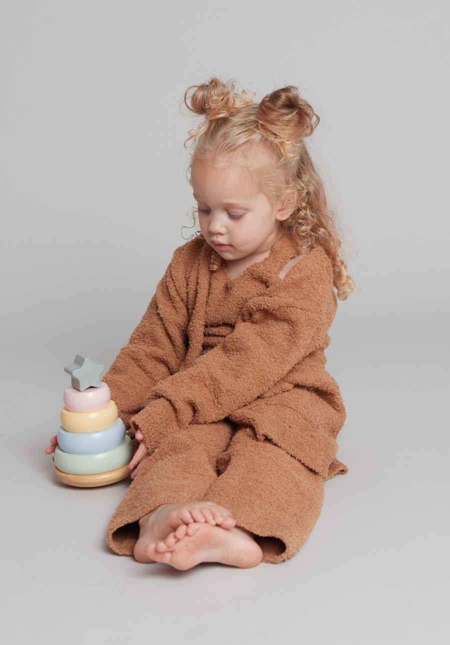 Mini Maddie Three Piece Set - Tan (SALE)
