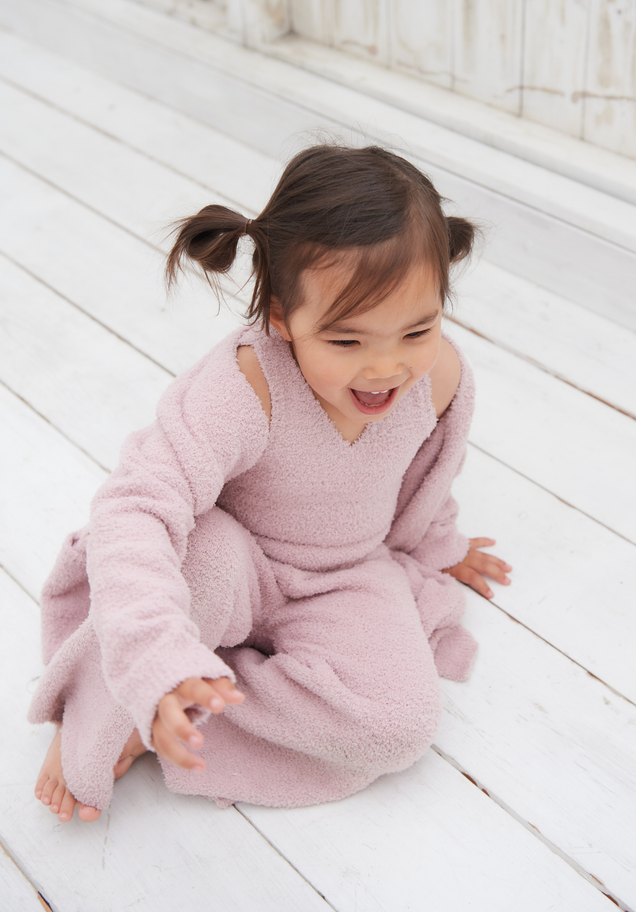 Mini Maddie Three Piece Set - Blush (SALE)
