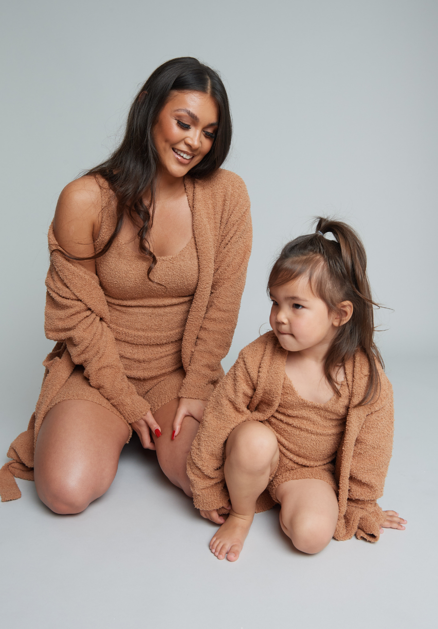 Lilly Three Piece Set - Tan