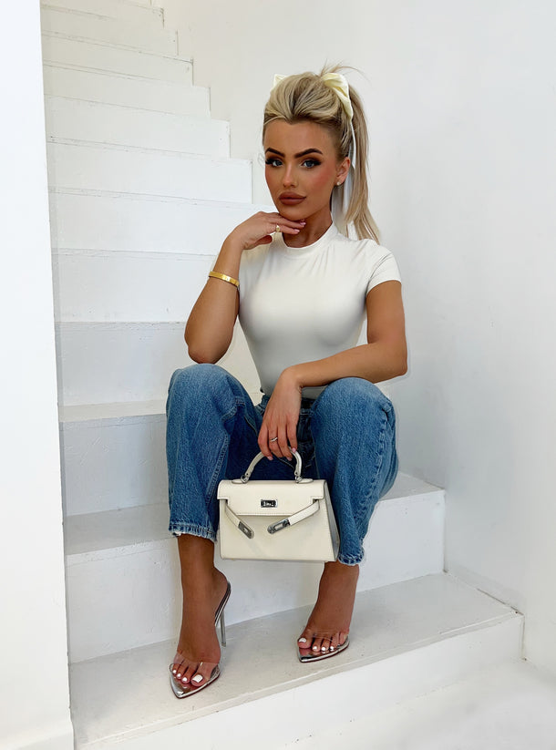 Sorelle Naked Luxe Heels - Clear