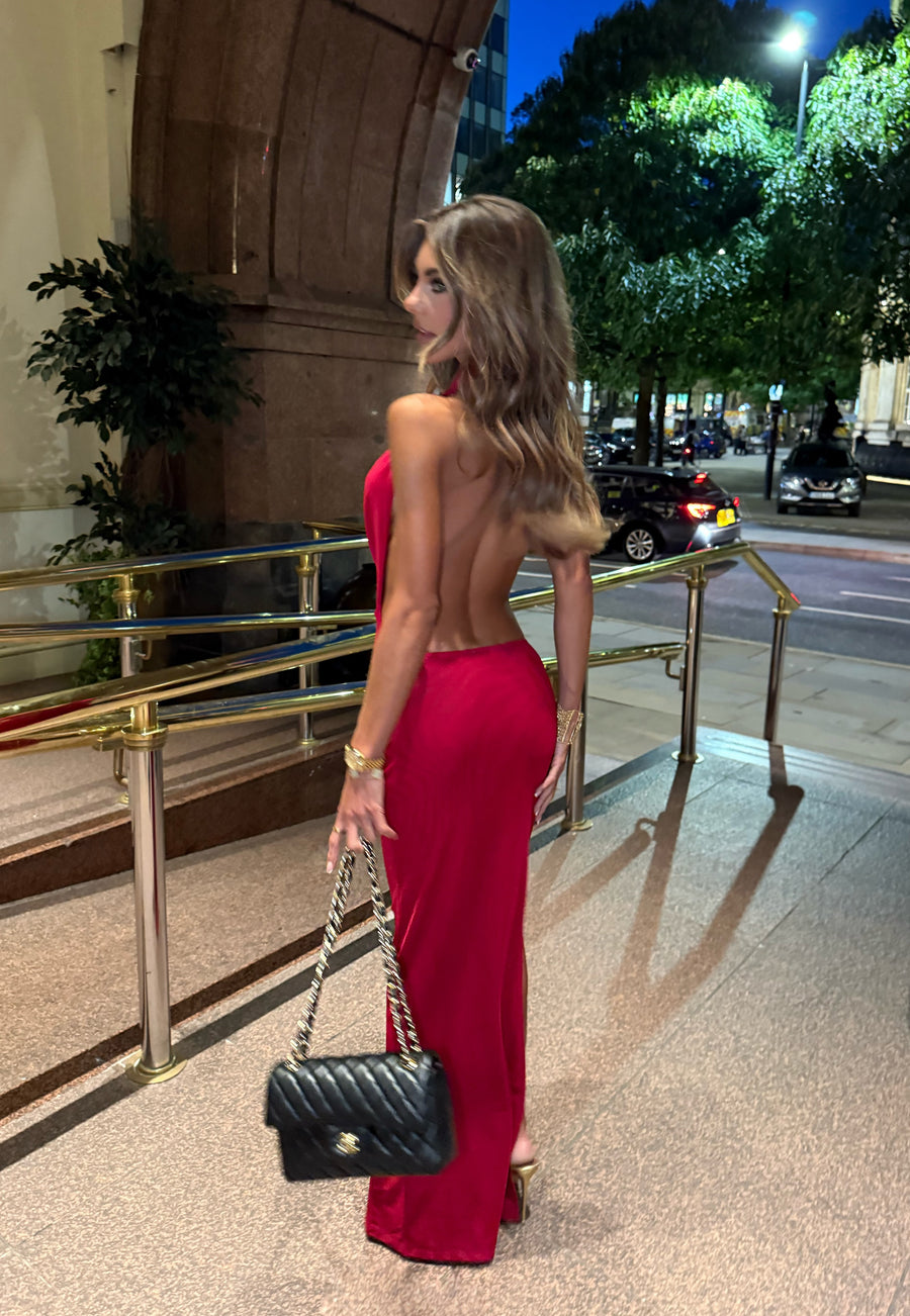 Ganna Dress - Red