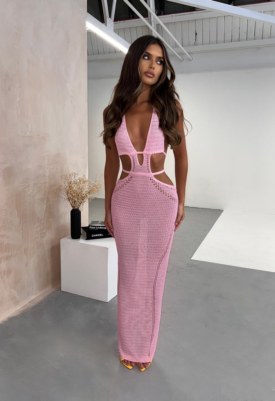 Aubrey Dress - Pink – Sorelleuk