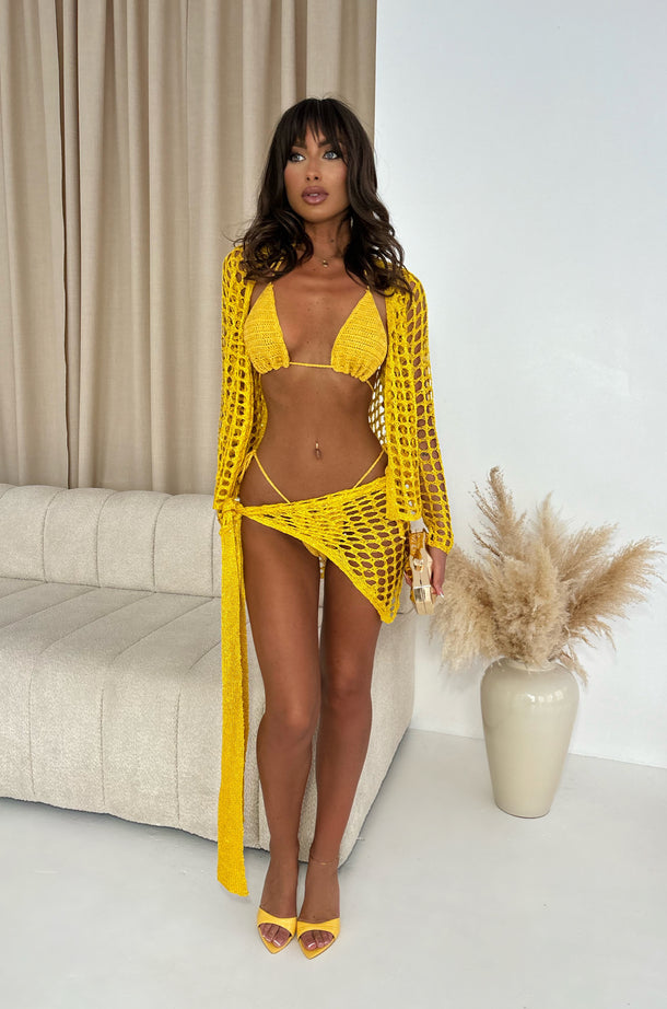 Charl 4 Piece Bikini - Yellow