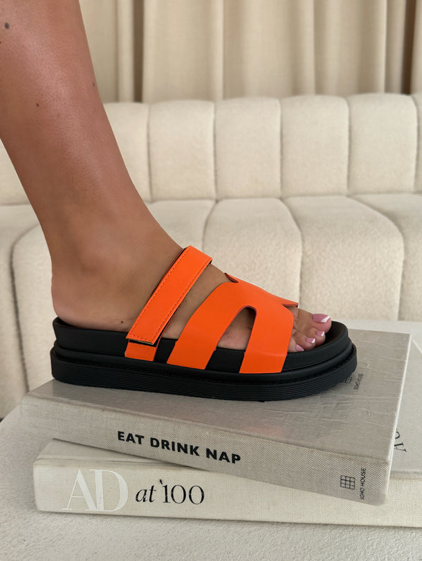 H Sandals - Orange (SALE)