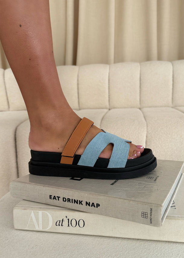 H Sandals - Blue (SALE)