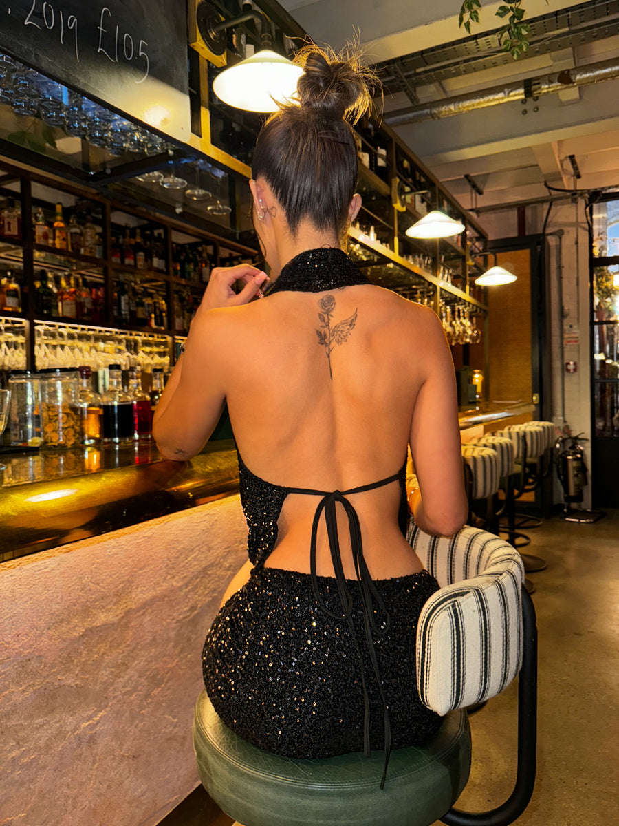 Bayley Two Piece - Sparkle Black Sorelleuk Bayley Two Piece - Sparkle Black Sorelleuk