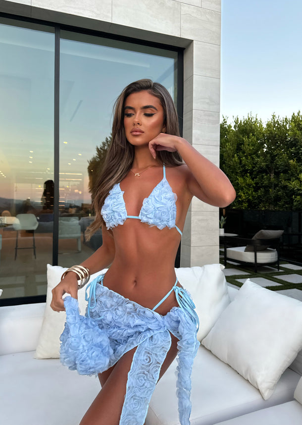 Lara 4 Piece Bikini - Blue
