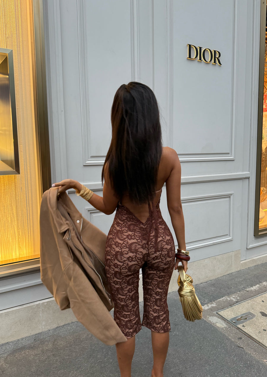 Cassidy Jumpsuit - Fawn
