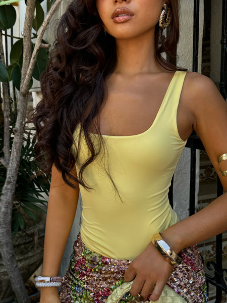 Jen Bodysuit - Yellow