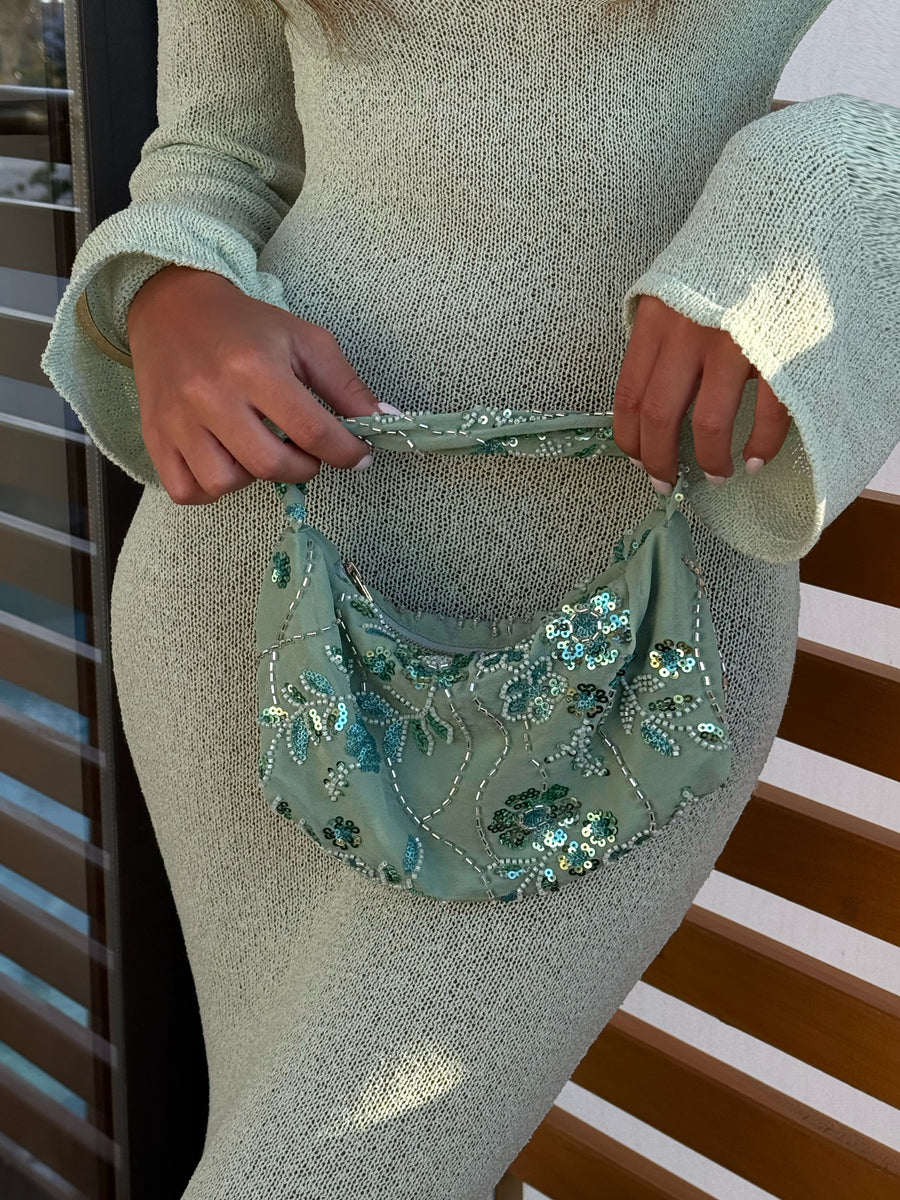 Tanaya Handbag - Turquoise