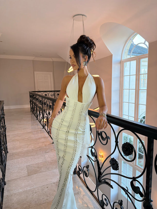 Emilia Dress - White