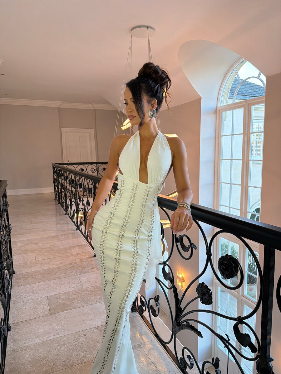 Emilia Dress - White