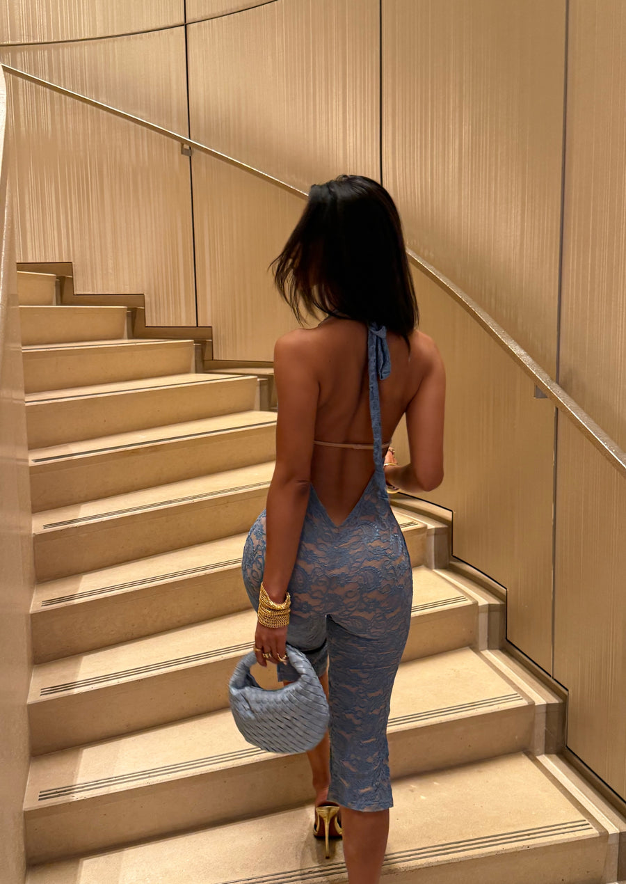 Cassidy Jumpsuit - Blue
