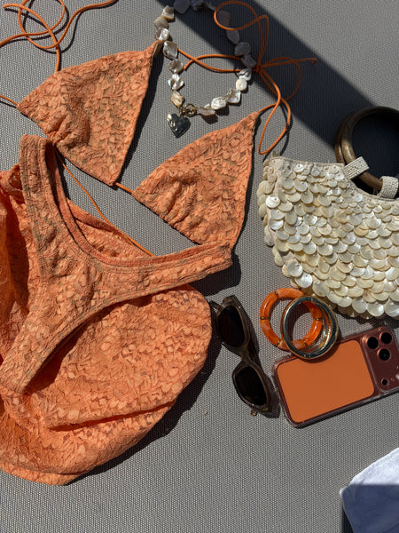 Bloom 3 Piece Bikini - Orange