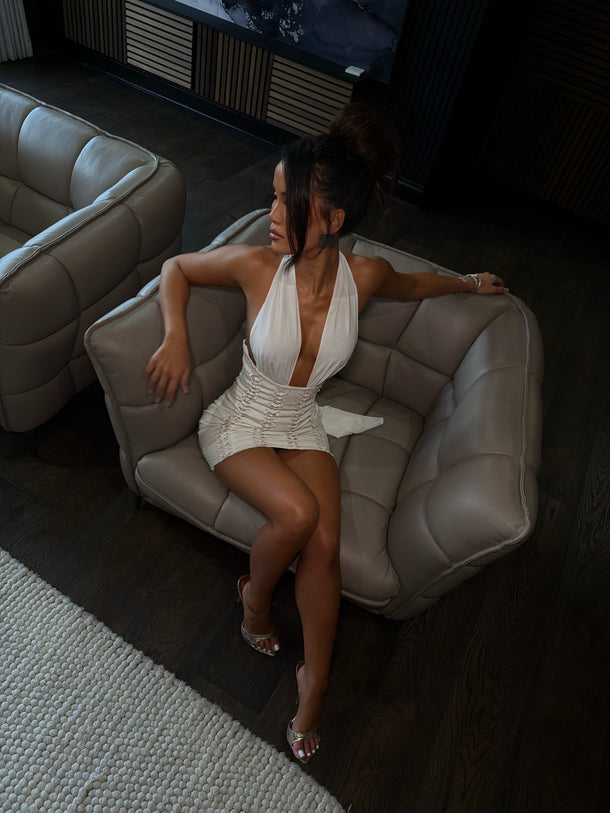 Valentina Dress - White