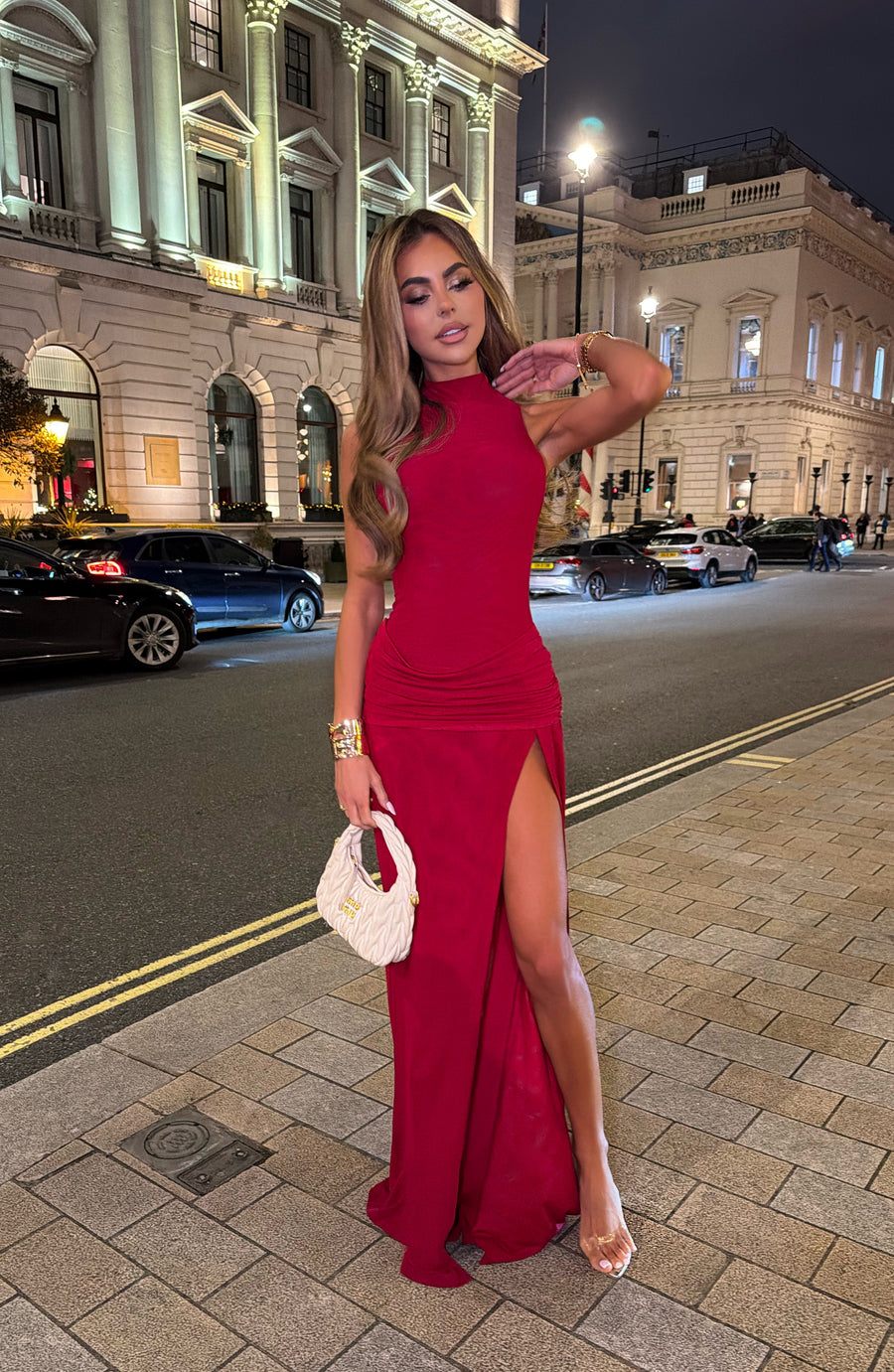 Rinowa Dress - Red