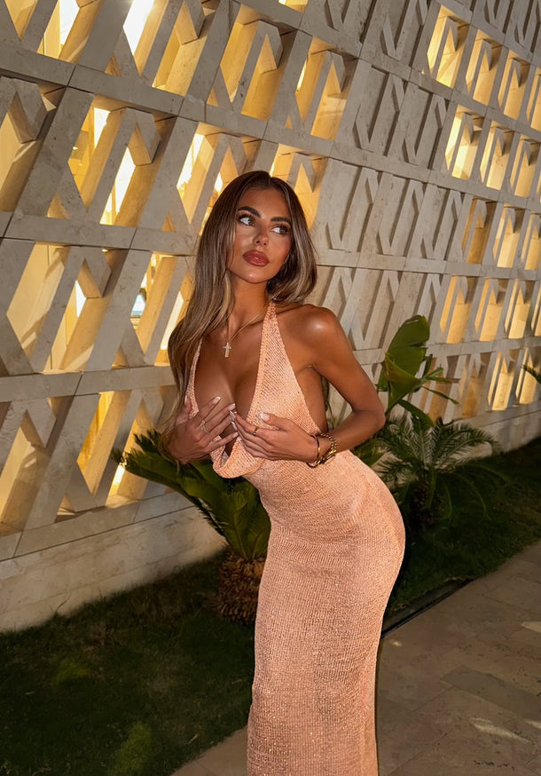 Evissa Dress - Orange (SALE)