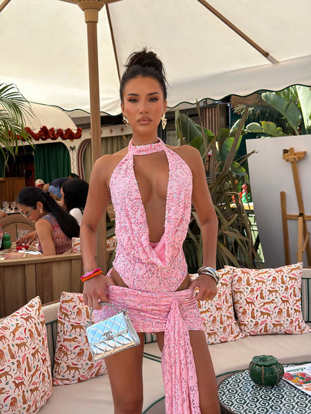 Lottie Two Piece - Rose