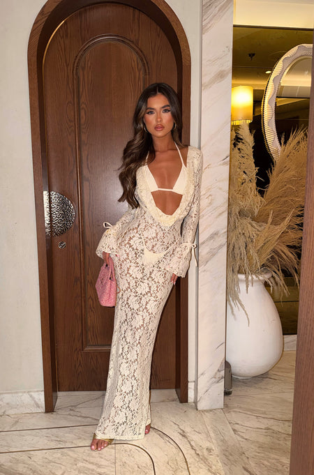 Jaded 3 Piece Dress - Cream