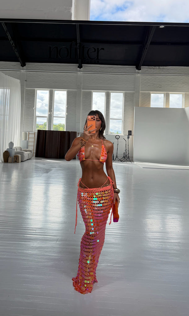 Noa 3 Piece Bikini - Orange