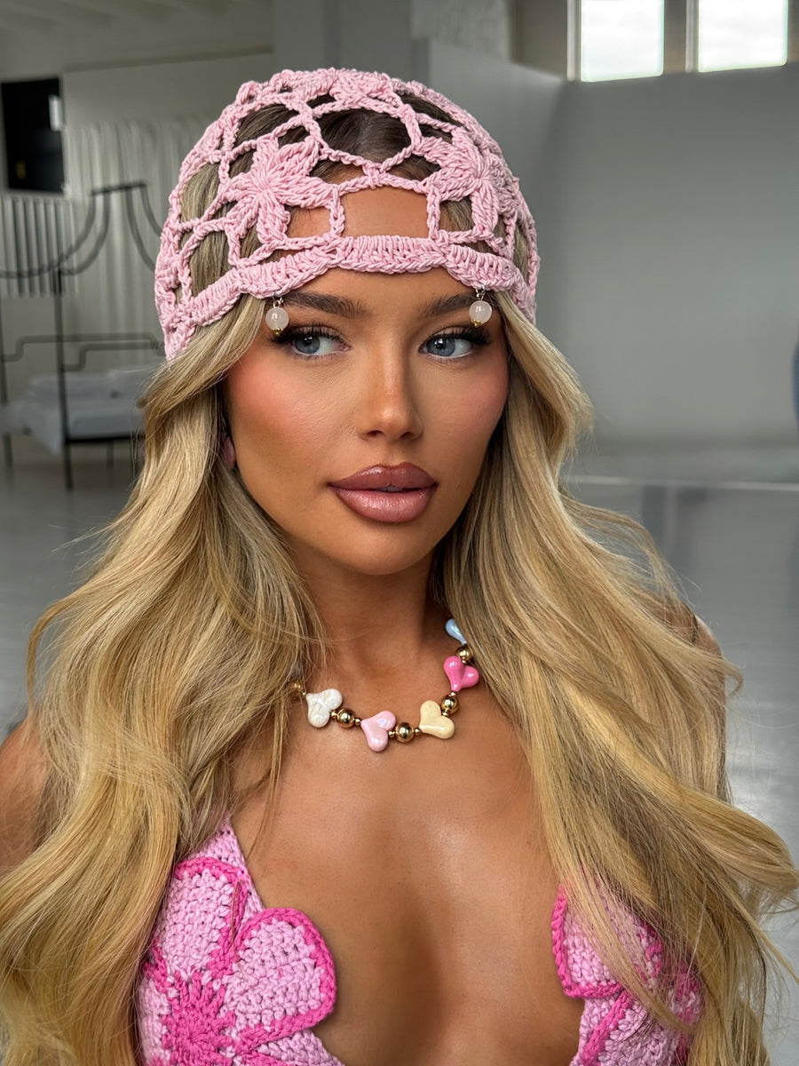 Crochet Hat - Rose